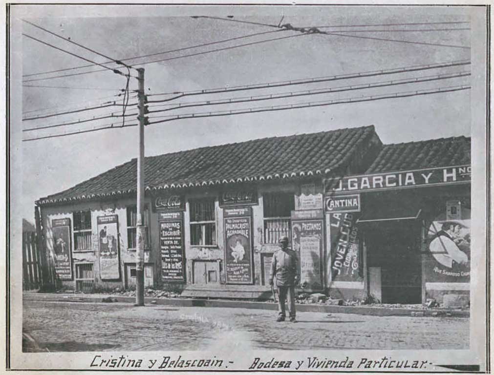 Esquina Calle Cristina y Calle Belascoaín. La Habana.1934