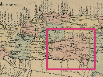 Limites geograficos de Guines 1850