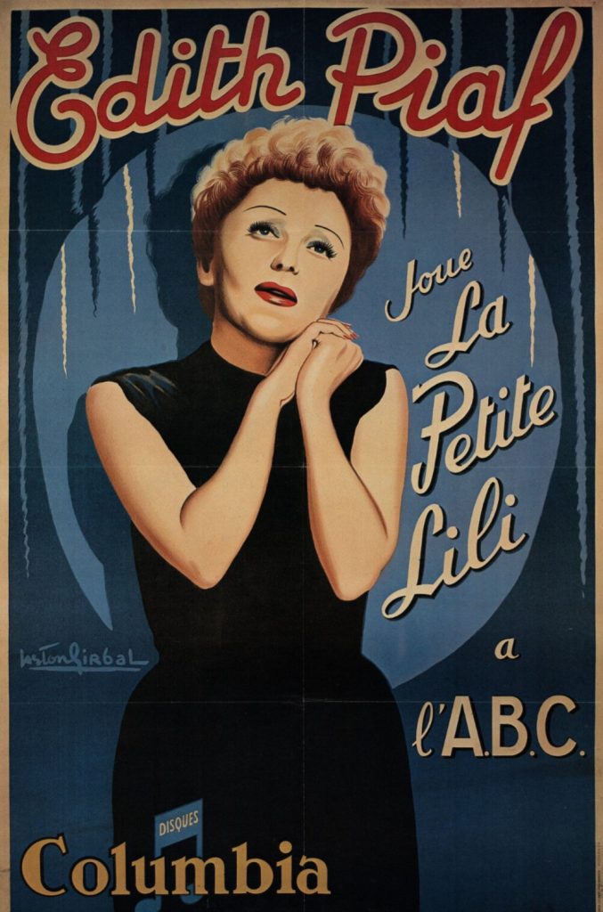 Edith Piaf cartel