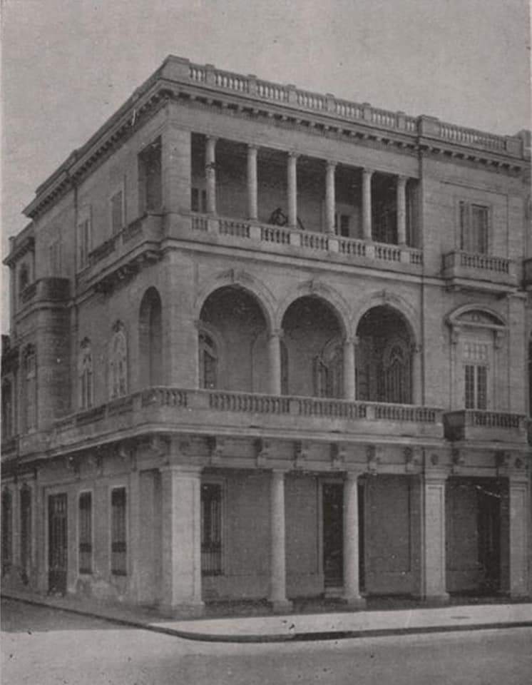 Palacete de Cosme de la Torriente en 1916