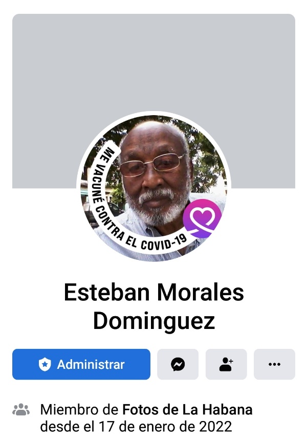 Perfil del académico Esteban Morales Domínguez en el grupo de Faceboo de Fotos de La Habana
