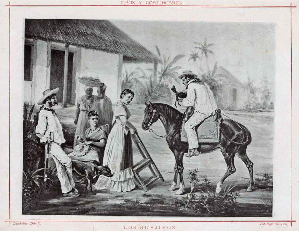 1881 los guajiros landaluze tipos y costumbres