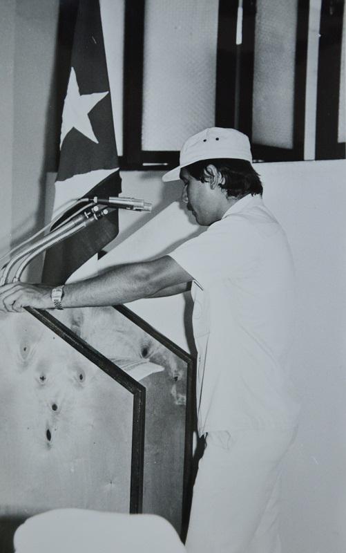 Un joven Dr. Durán en Santiago de Cuba
