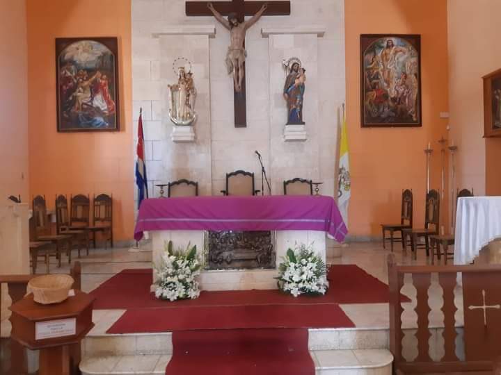 Iglesia de Bauta pulpito
