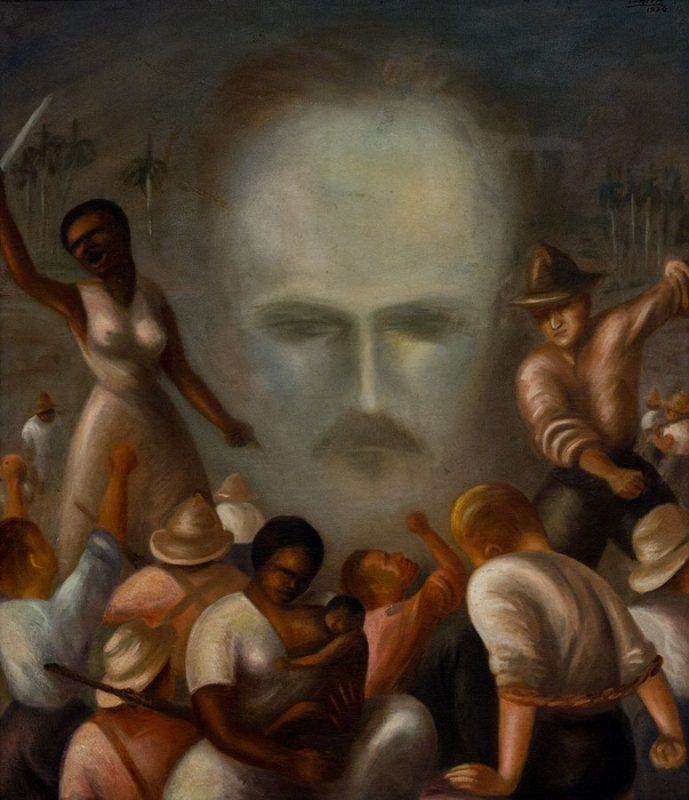 Alberto Peña. La Llamada del ideal, 1936. Primera Exposición de Arte Moderno en Cuba