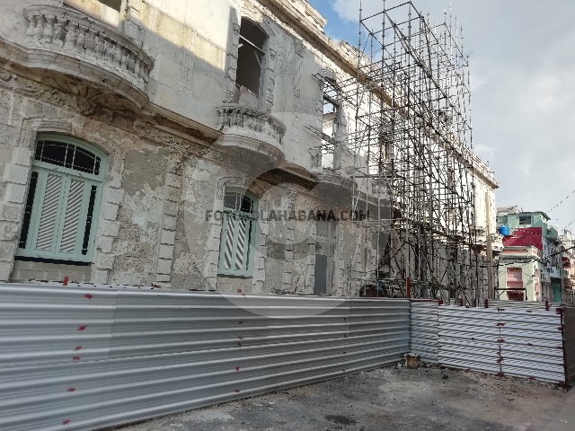 Casa Sarrá en restauración La Habana 