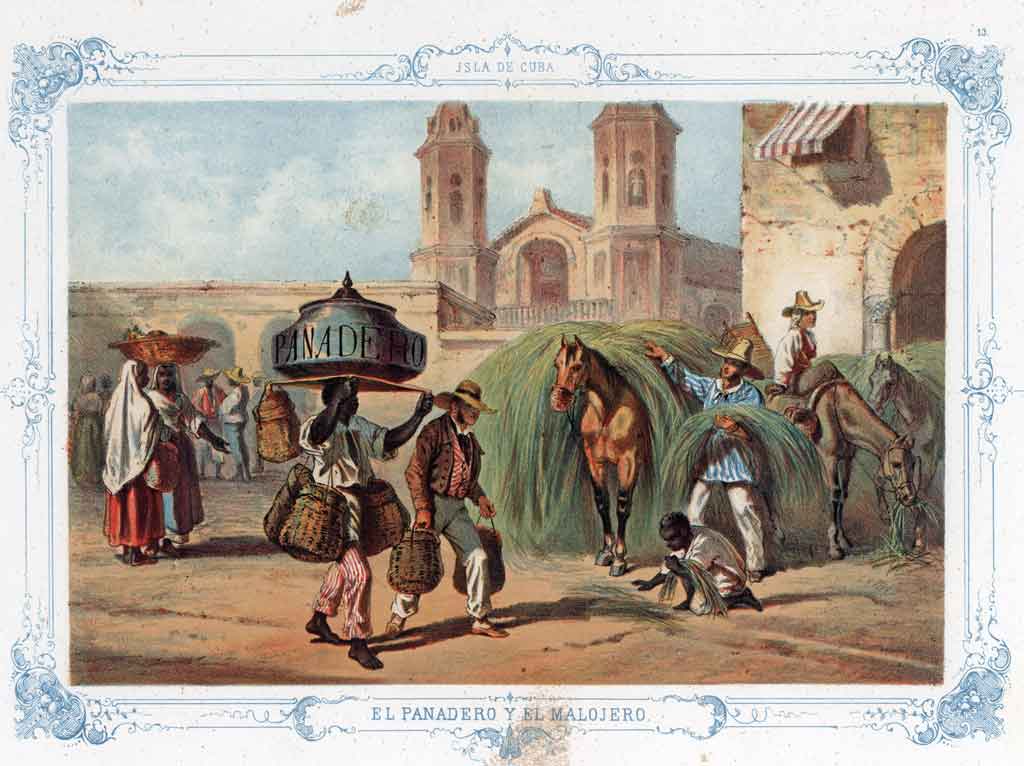 1855-Isla-de-Cuba.-El-Panadero-y-El-Malojero.Album-Pintoresco-de-la-Isla-de-Cuba.-B.-May-y-Ca