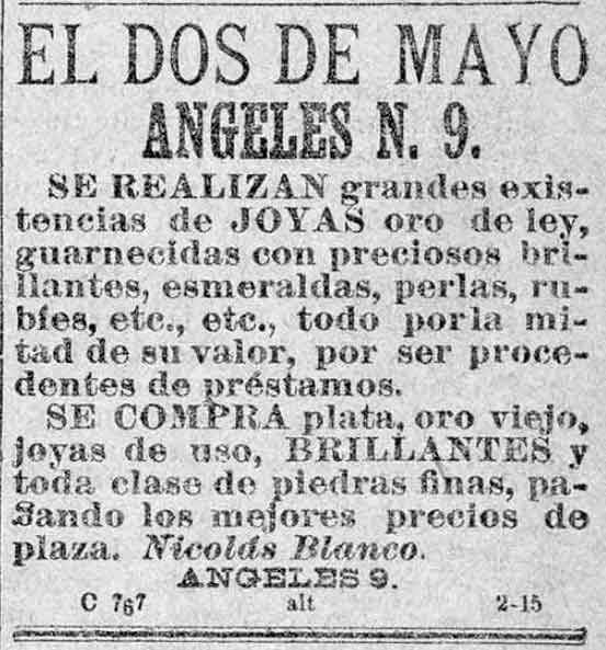 1897-el-dos-de-mayo casas de empeño anuncios