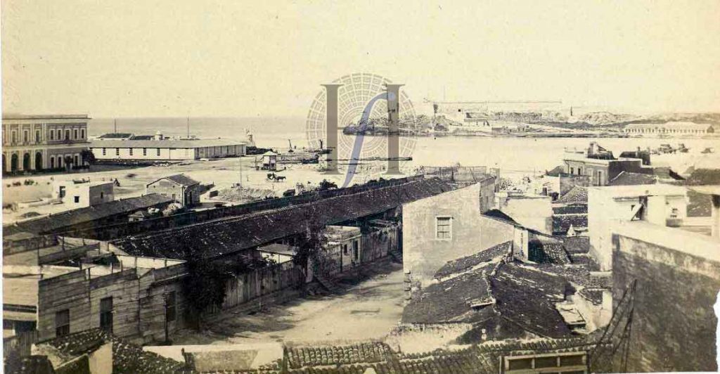 1872 el morro avenida de las misiones muralla la punta cuartel de ingenieros la carcel nueva