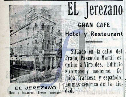 el jerezano hotal publicidad corregida del jereazano 1912